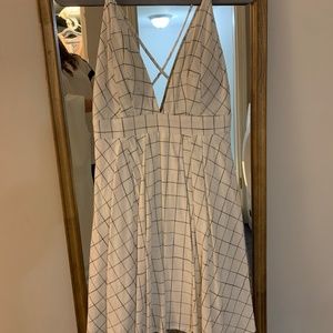 Fit and flare mini dress